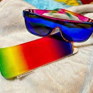 Blenders Rainbow colored sunglasses